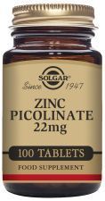 Zinc Picolinato 22 mg 100 Comprimidos