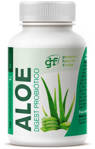 Aloe vera 1 gr 100 Comprimidos Masticables