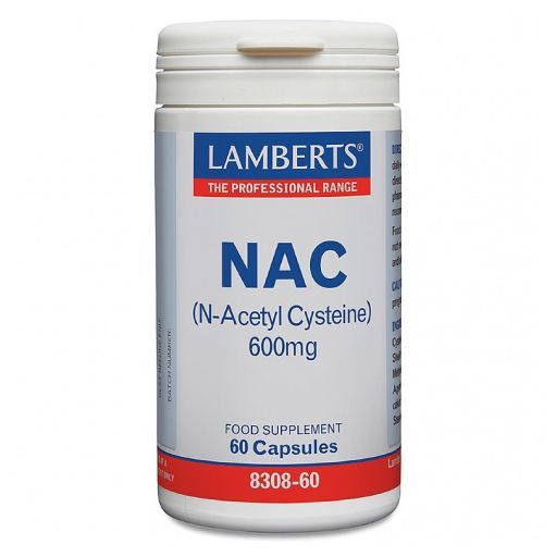 Nac N-Acetil Cisteína 600 mg 60 cápsulas