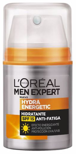 Men Expert Hydra Energetic Crema Hidratante Antifatiga SPF 15 50 ml